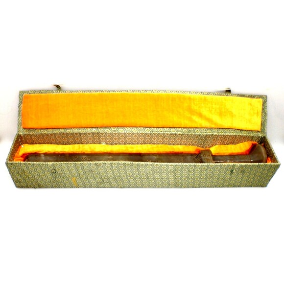 ⚔️  Jade Sword With Jade Scabbard Green 23.5” Good Condition ⚔️ - Picture 2 of 15